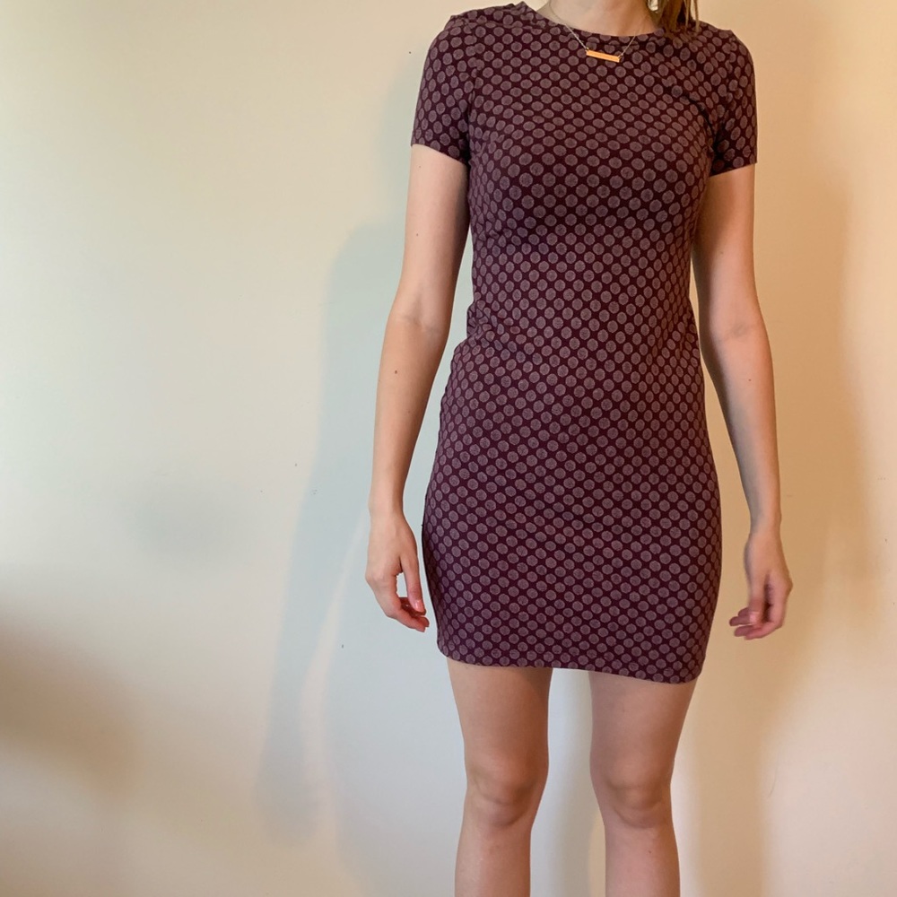 Old navy casual body-con t-shirt dress